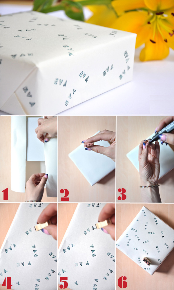 Bật Mí 5 cách tự làm giấy gói quà CỰC đơn giản mà đẹp 4