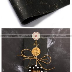 Giấy gói quà lụa khói cao cấp