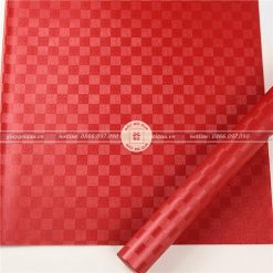 Giấy gói quà cao cấp kẻ ô vuông