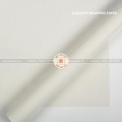 Giấy gói quà cao cấp họa tiết len đan