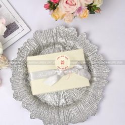 Giấy gói quà cao cấp họa tiết len đan