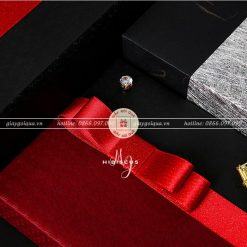 Giấy gói quà cao cấp họa tiết len đan