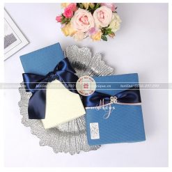 Giấy gói quà cao cấp họa tiết len đan