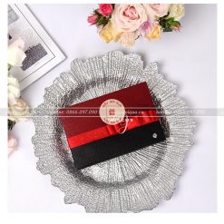 Giấy gói quà cao cấp họa tiết len đan