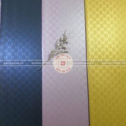 Giấy gói quà cao cấp hoa văn đuôi cá - CC18