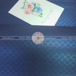 Giấy gói quà cao cấp hoa văn đuôi cá - CC18