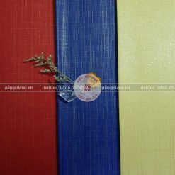 Giấy gói quà, bọc quà cao cấp chất vải sọc