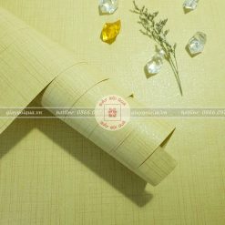 Giấy gói quà, bọc quà cao cấp chất vải sọc màu vàng