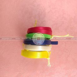 Ruy băng lụa 1cm trơn - RB05