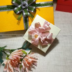 Hộp quà đựng trang sức, hộp quà cỡ nhỏ HQ13 – Kích thước 10x10x3