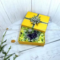 Hộp quà valentine xếp hoa trái tim độc đáo HQ15 – Kích thước 23x17x7cm