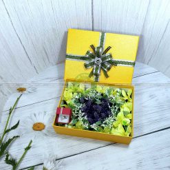 Hộp quà valentine xếp hoa trái tim độc đáo HQ15 – Kích thước 23x17x7cm