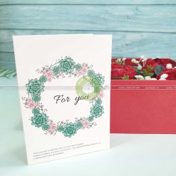 Thiệp quà tặng 8/3, ngày valentine TM12 – For You