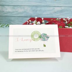 Thiệp ngày valentine, thiệp 8/3 TM02 – I Love You
