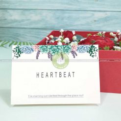 Thiệp mừng ngày valentine, 8/3 TM09 – HeartBeat