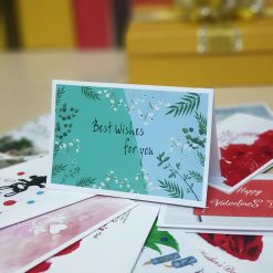 TM06 – Thiệp Mừng Best Wishes For You