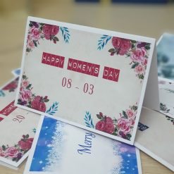 TM30 – Thiệp Mừng 8-3 Happy Woman’s Day