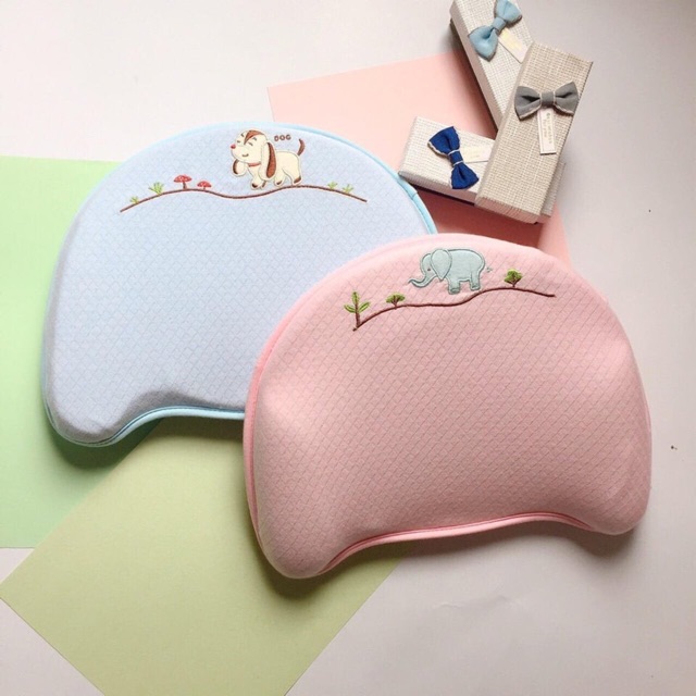 Gối đầu chống méo bẹt đầu cao su non