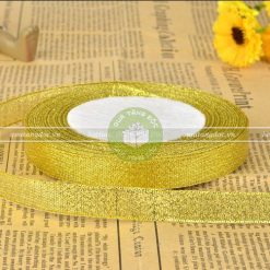 Ruy băng nhũ kim tuyến 1cm, 2cm, 3cm, 4cm, 5cm