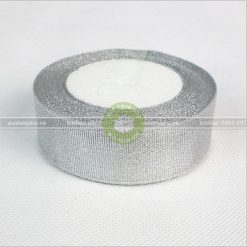 Ruy băng nhũ kim tuyến 1cm, 2cm, 3cm, 4cm, 5cm