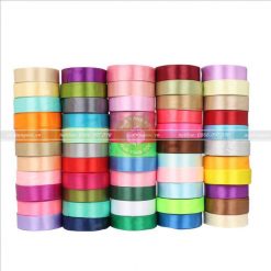 Ruy băng lụa bản 1cm, 2cm, 4cm trơn