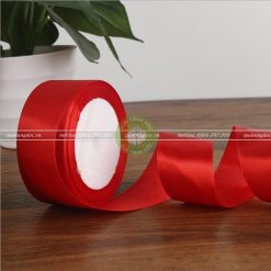 Ruy băng lụa bản 1cm, 2cm, 4cm trơn