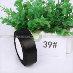 Ruy băng lụa bản 1cm, 2cm, 4cm trơn