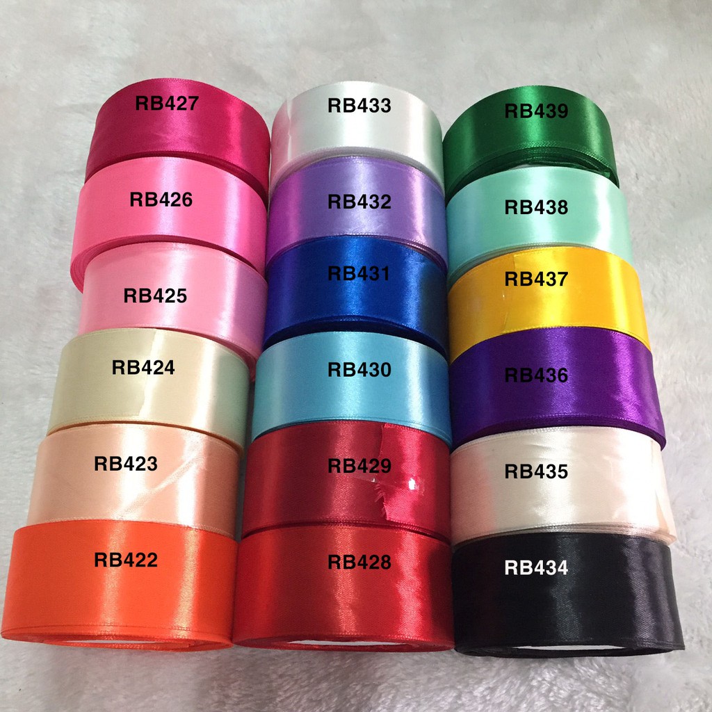 Ruy Băng Lụa 4cm giá Rẻ Nhất - Phụ kiện hoa, gói quà