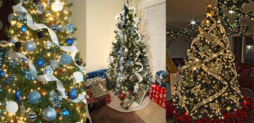 Ruy băng trang trí Noel | Ruy băng trang trí cây thông đẹp