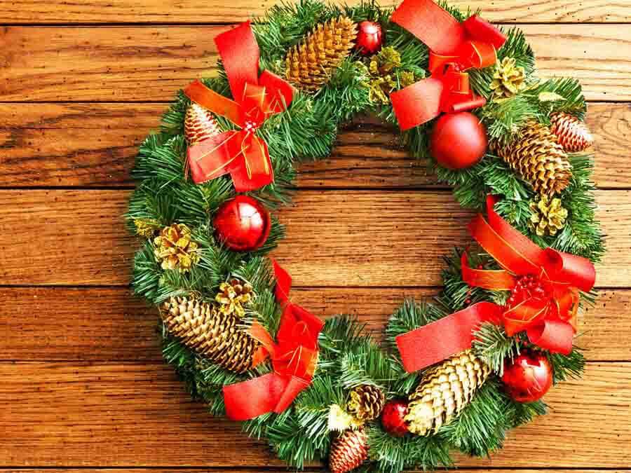 Mẫu ruy băng quấn cây thông Đẹp - Ấn tượng cho mùa Noel