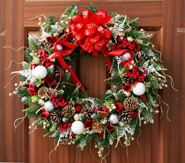 Mẫu ruy băng quấn cây thông Đẹp - Ấn tượng cho mùa Noel