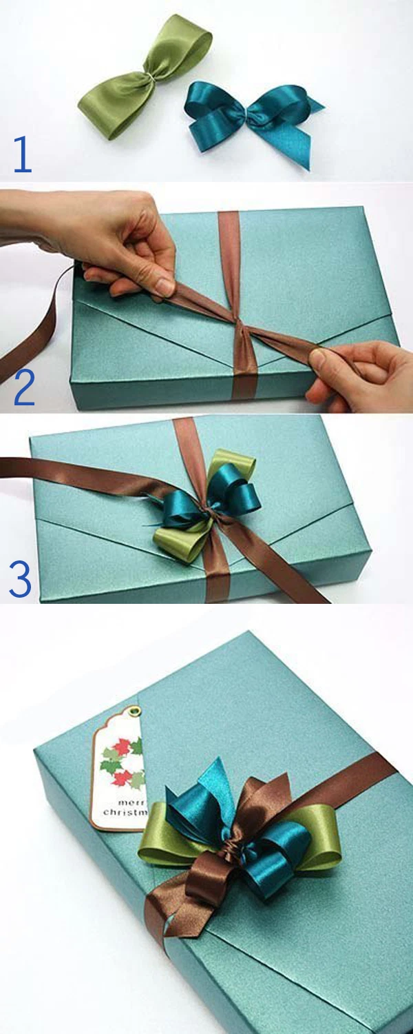 TOP 3 cách buộc ruy băng hộp quà vừa Đẹp vừa Xinh