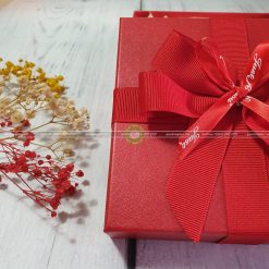 Hộp quà đựng Thắt lưng, Vòng, Son, Ví  HQ52 – KT 13x13x5cm